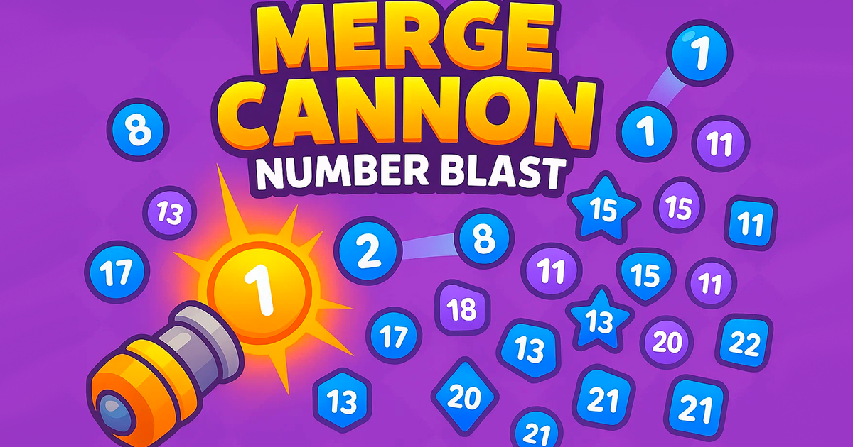 Merge Cannon: Number Blast Cover
