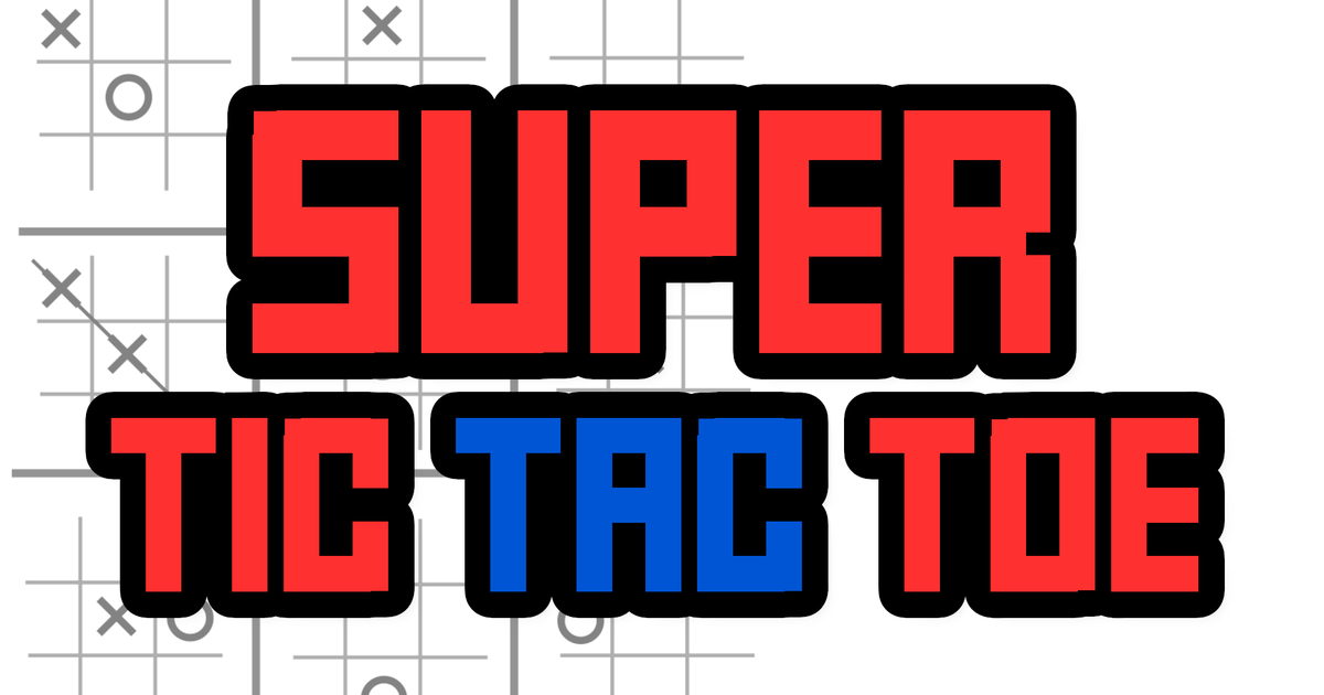 Super Tic Tac Toe Cover