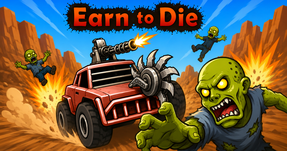 Earn to Die: Zombie Ride Cover