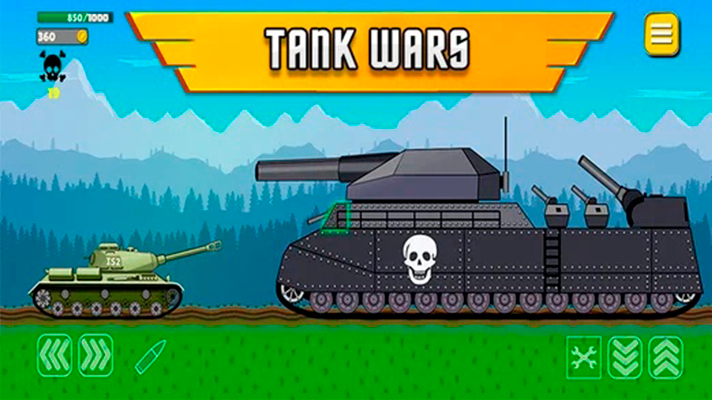 Tanks 2D: Tank Wars Cover