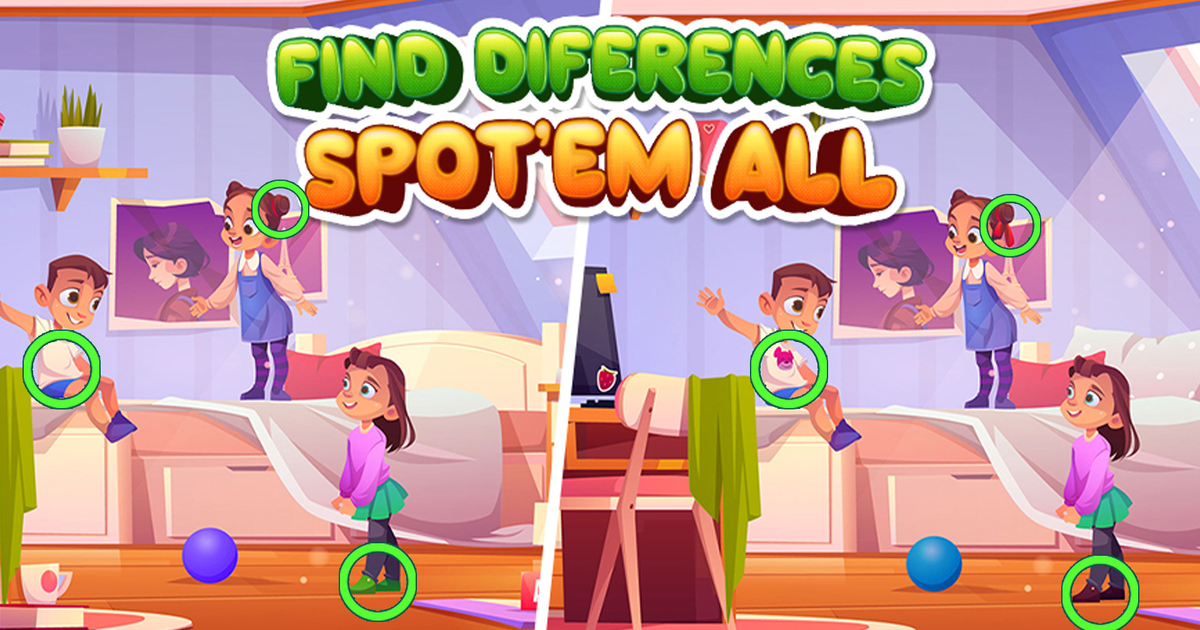 Find Differences: Spot 'Em All Cover