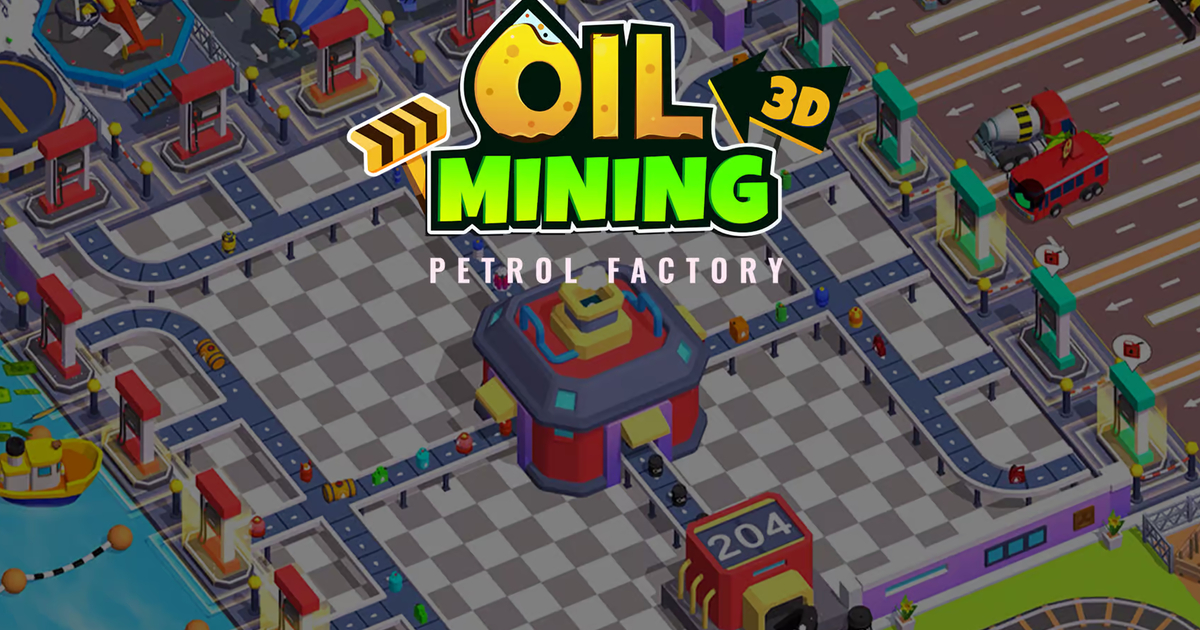 Oil Mining 3D: Petrol Factory Cover