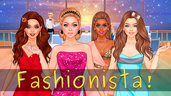 Fashionista Makeup & Dress Up Cover