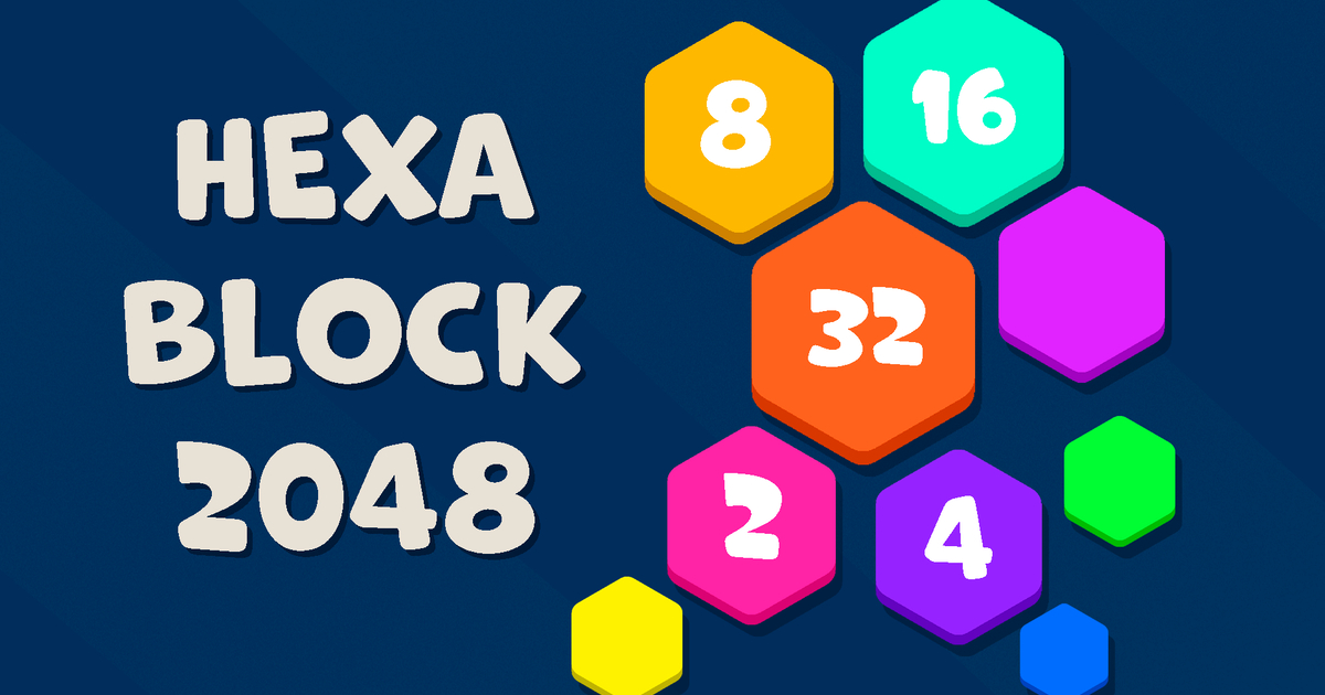 Hexa Block 2048 Idle Cover