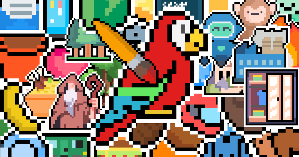 The Frame: Pixel Art Cover