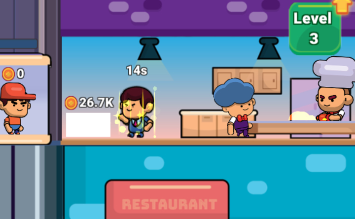 Multi Level Restaurant Cover